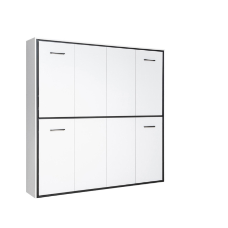 Mobilier metalic - Sistem metalic pentru pat etajat ascuns în dulap, 2 paturi individuale