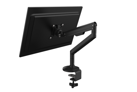 Suporturi monitor și PC - Suport 1 monitor pentru birou, Negru, reglabil