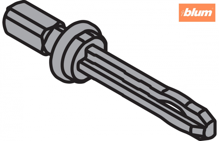 Adaptor de sincronizare TIP-ON BLUMOTION, finisaj R7035 gri deschis T60.000D [2]