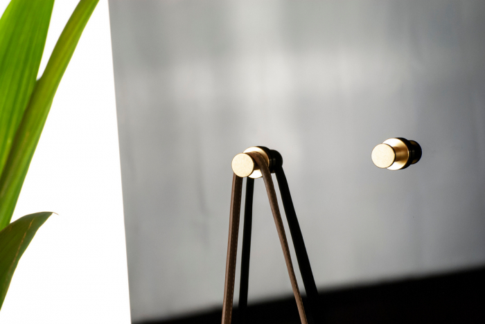 Agatator cuier metalic auriu mat 40.009 [2]