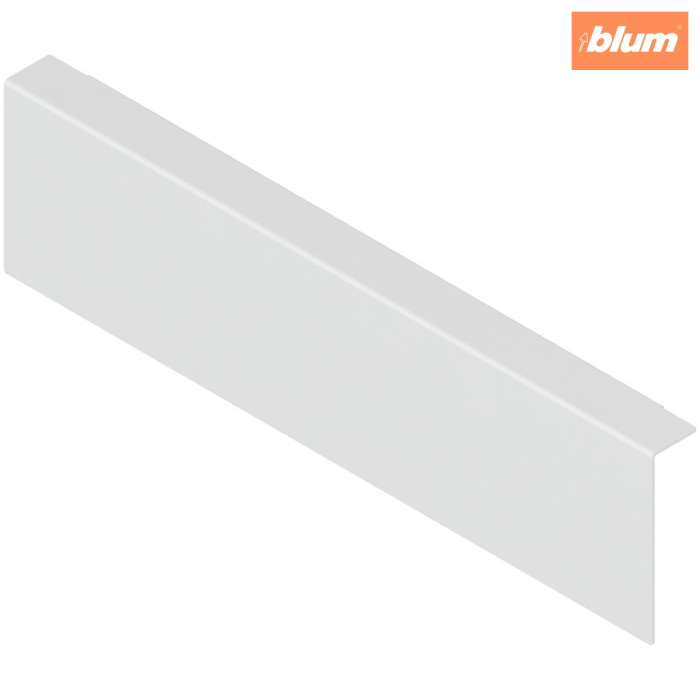 AMBIA-LINE Adaptor pt perete posterior din lemn, pentru LEGRABOX/MERIVOBOX Sertar Înălţime M, Oţel, finisaj alb-mătase mat ZC7A0U0M [1]