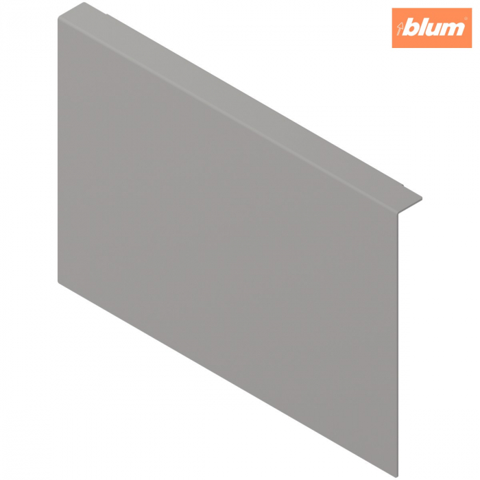 AMBIA-LINE Adaptor pt perete posterior din lemn, pentru MERIVOBOX Extragere cu front înalt Înălţime C, Oţel, finisaj gri indiu mat ZC7A0P0C [1]
