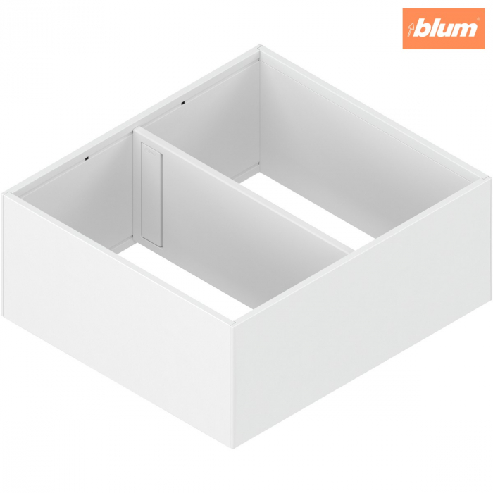AMBIA-LINE Ramă, pentru LEGRABOX/MERIVOBOX Extragere cu front înalt, Oţel, de la NL=300 mm, Lăţime=242 mm, finisaj alb-mătase mat ZC7F300RSU [1]