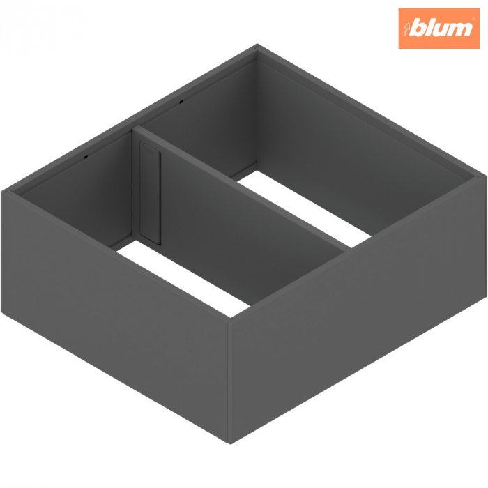AMBIA-LINE Ramă, pentru LEGRABOX/MERIVOBOX Extragere cu front înalt, Oţel, de la NL=300 mm, Lăţime=242 mm, finisaj gri-orion mat ZC7F300RSU [1]