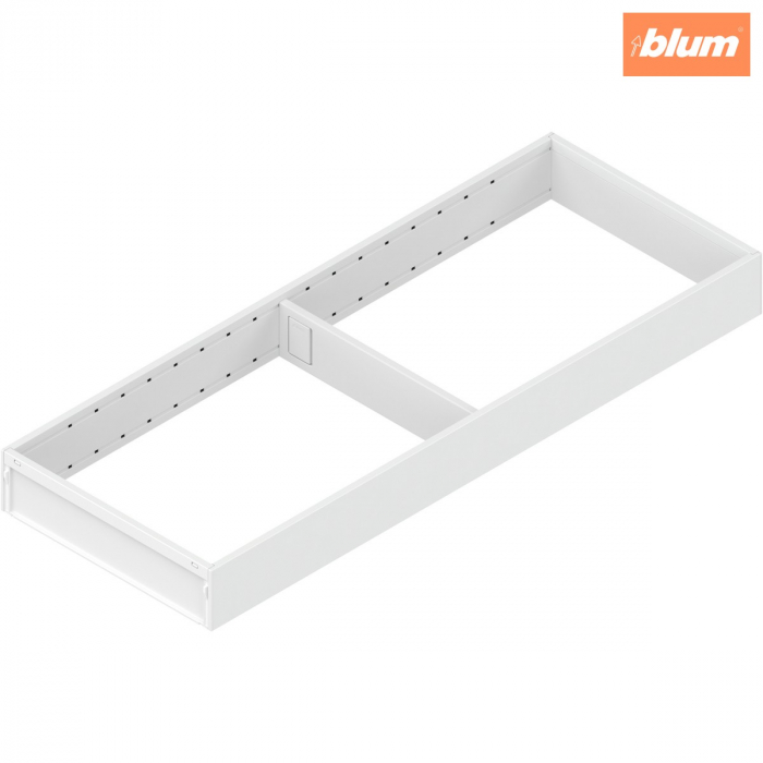 AMBIA-LINE Ramă, pentru LEGRABOX/MERIVOBOX Sertar, Oţel, NL=550 mm, Lăţime=200 mm, finisaj alb-mătase mat ZC7S550RS2 [1]