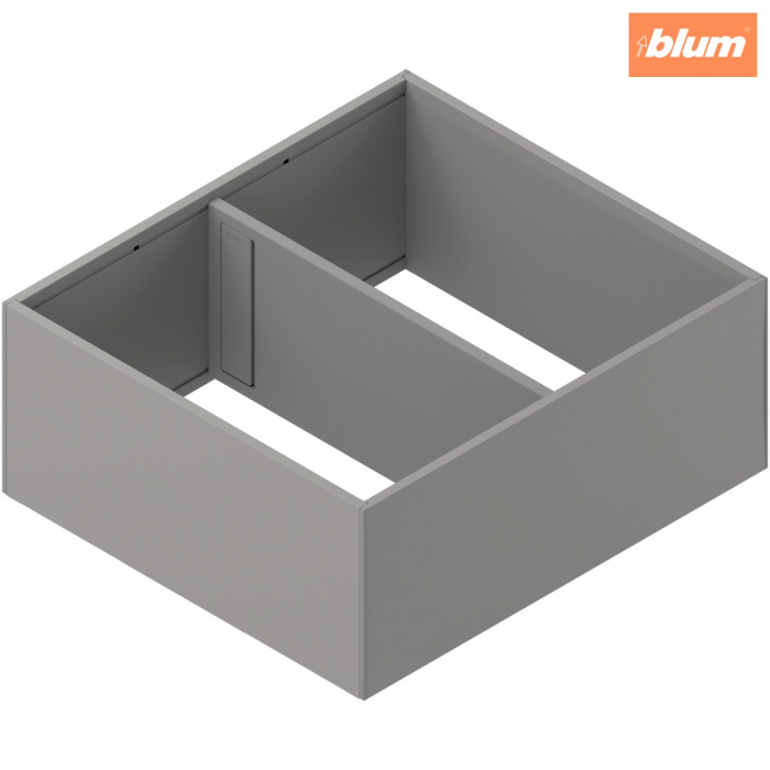 AMBIA-LINE Ramă, pentru MERIVOBOX Extragere cu front înalt, Oţel, de la NL=300 mm, Lăţime=242 mm, finisaj gri indiu mat ZC7F300RSU [1]