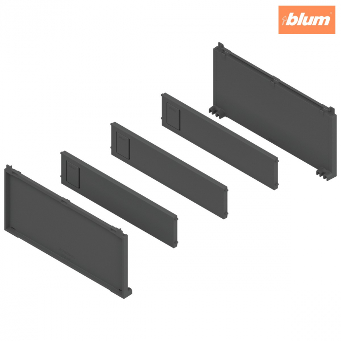 AMBIA-LINE Set pentru sticle, pentru LEGRABOX/MERIVOBOX, finisaj gri-orion mat ZC7B0200S [1]