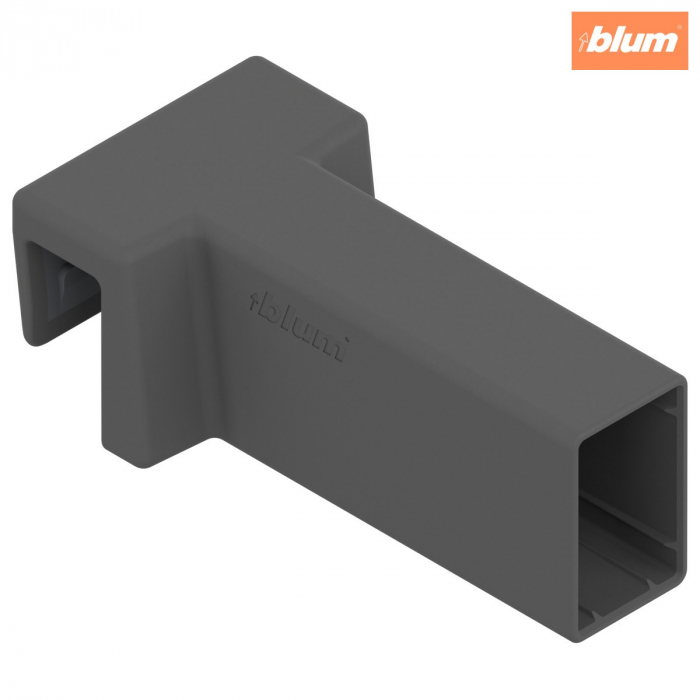 AMBIA-LINE Suport de traversă din sticlă, pentru MERIVOBOX, finisaj gri-orion mat ZC4U11E0 [1]
