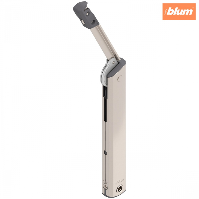 AVENTOS HK-XS, sistem de ridicare pentru uşă pivotantă, Acumulator de forţă, LF=800-1600 (Mecanism de ridicare simetric), pentru TIP-ON, finisaj nichelat 20K1501T [1]