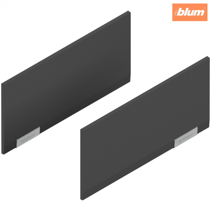 AVENTOS HKi, Capac de acoperire pentru mecanismul de ridicare, neted, dreapta+stânga, finisaj gri-închis/inox-g. 24K8000 [1]
