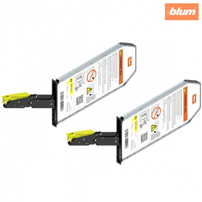 AVENTOS HKi, Mecanism de ridicare (set), LF=420-1610 (la 2 buc.), pentru TIP-ON, finisaj negru onix 24K2300T [1]