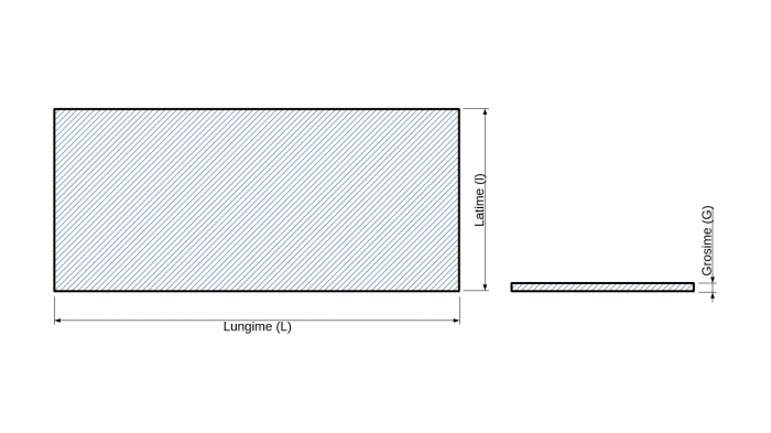 Blat pentru masa 2600x900 mm, Nuc Warmia maro H1307 ST19 [2]