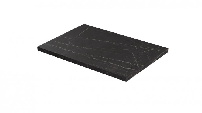 Blat pentru masa 1000x700 mm, Pietra Grigia negru F206 ST9 [1]