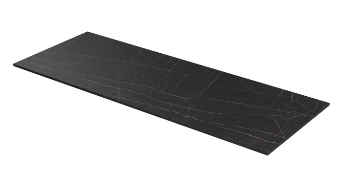 Blat pentru masa 2400x900 mm, Pietra Grigia negru F206 ST9 [1]