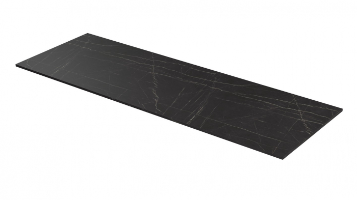 Blat pentru masa 2600x900 mm, Pietra Grigia negru F206 ST9 [1]