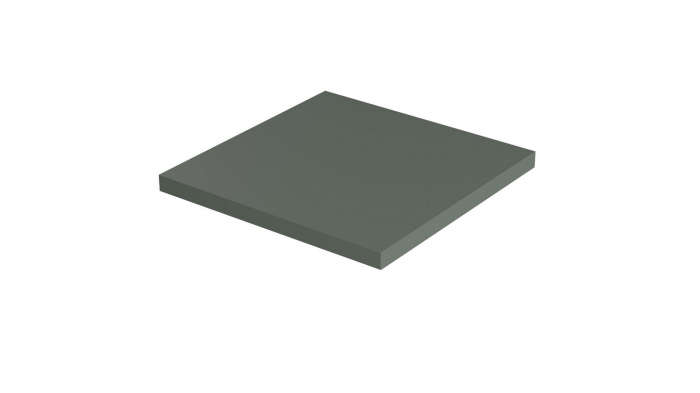 Blat pentru masa 600x600 mm, Verde eucalipt U604 ST9 [1]