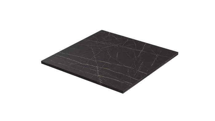 Blat pentru masa 700x700 mm, Pietra Grigia negru F206 ST9 [1]