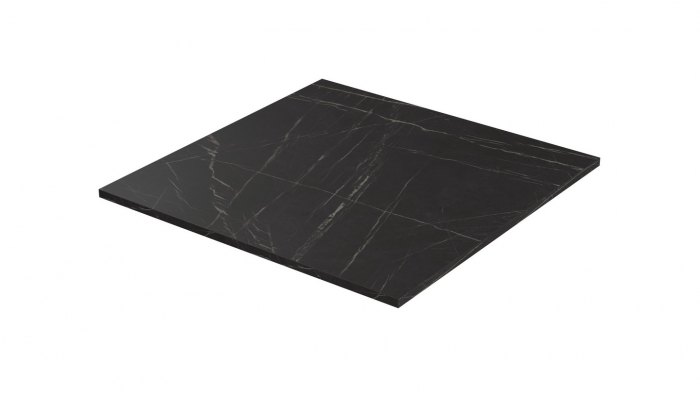 Blat pentru masa 800x800 mm, Pietra Grigia negru F206 ST9 [1]