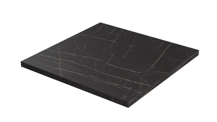Blat pentru masa 900x900 mm, Pietra Grigia negru F206 ST9 [1]