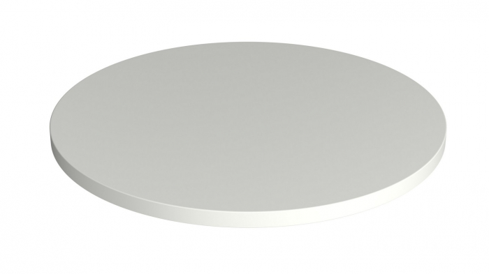 Blat pentru masa Ø 1000 mm, Alb Premium W1000 ST9 [1]