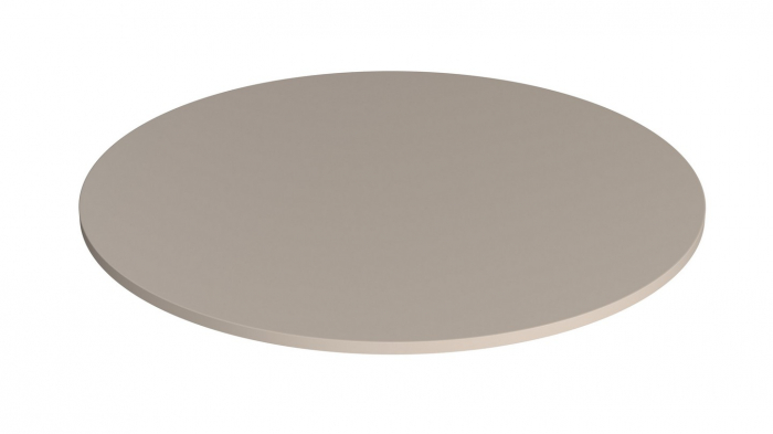 Blat pentru masa Ø 1000 mm, Gri casmir U702 ST9 [1]