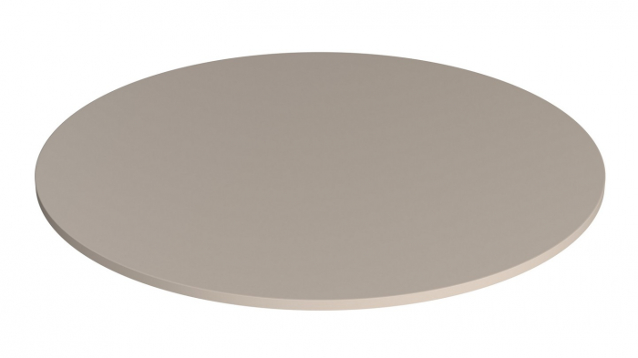 Blat pentru masa Ø 1100 mm, Gri casmir U702 ST9 [1]