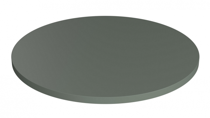 Blat pentru masa Ø 1100 mm, Verde eucalipt U604 ST9 [1]