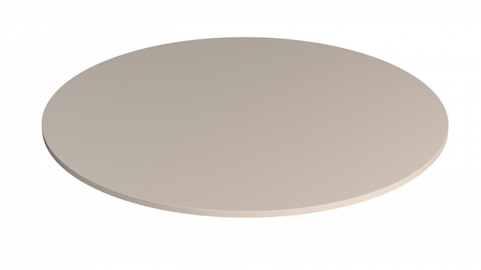 Blat pentru masa Ø 1300 mm, Gri casmir U702 ST9 [1]