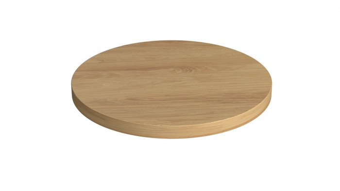 Blat pentru masa Ø 600 mm, Hicori natur H3730 ST10 [1]