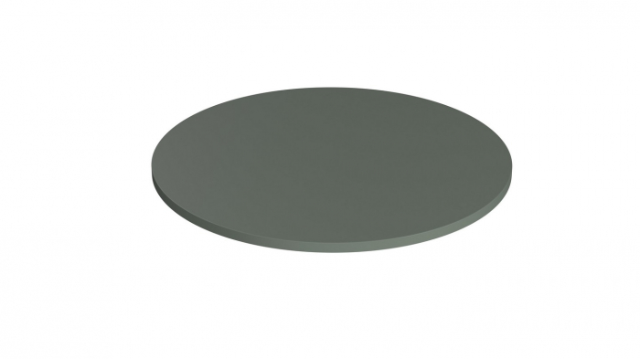 Blat pentru masa Ø 700 mm, Verde eucalipt U604 ST9 [1]