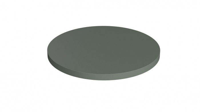 Blat pentru masa Ø 700 mm, Verde eucalipt U604 ST9 [1]