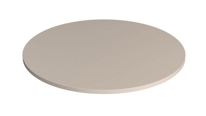 Blat pentru masa Ø 800 mm, Gri casmir U702 ST9 [1]