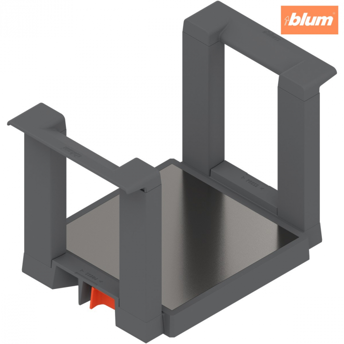 Blum Suport de farfurii, Înălţime=170 mm, Diametru farfurie=186-322mm, finisaj gri-orion mat ZC7T0350 [1]