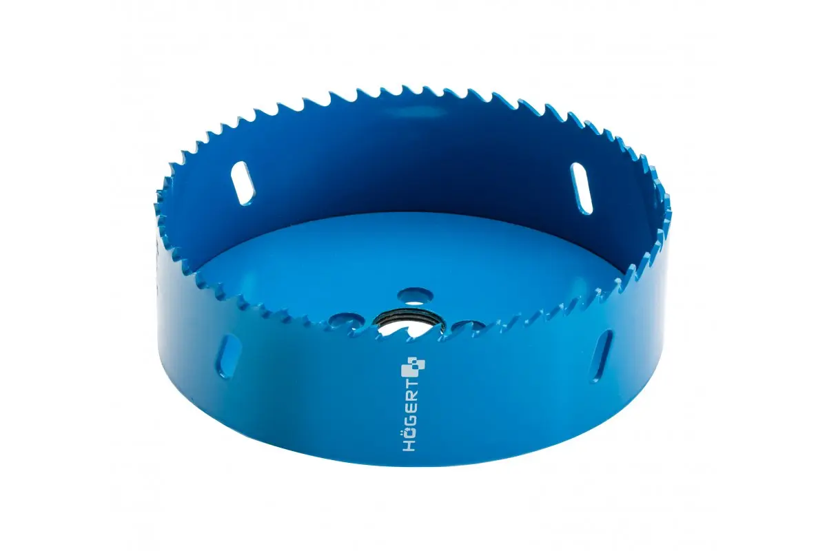 Carota bimetal pentru lemn si plastic 111 mm, otel M42 HT6D450 [1]