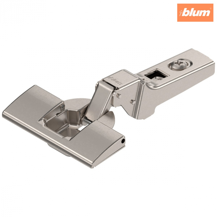 CLIP Balama standard 100°，Uşă semiaplicată, Oală: fără scule cu INSERTA, finisaj nichelat 71M2690B [1]