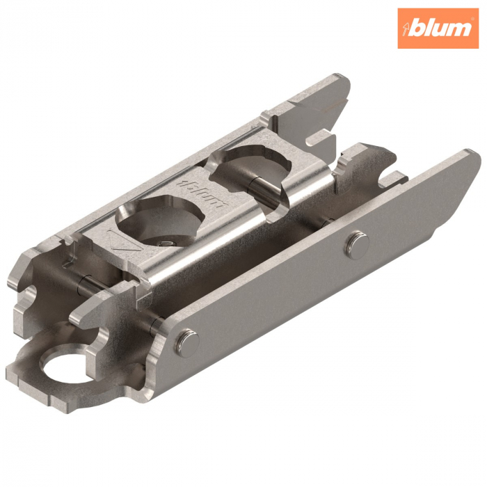 CLIP Plăcuţă de montaj, dreaptă, 3 mm, oţel, şuruburi, reglaj pe înălţime: Excentric, finisaj nichelat 175H3130 [1]