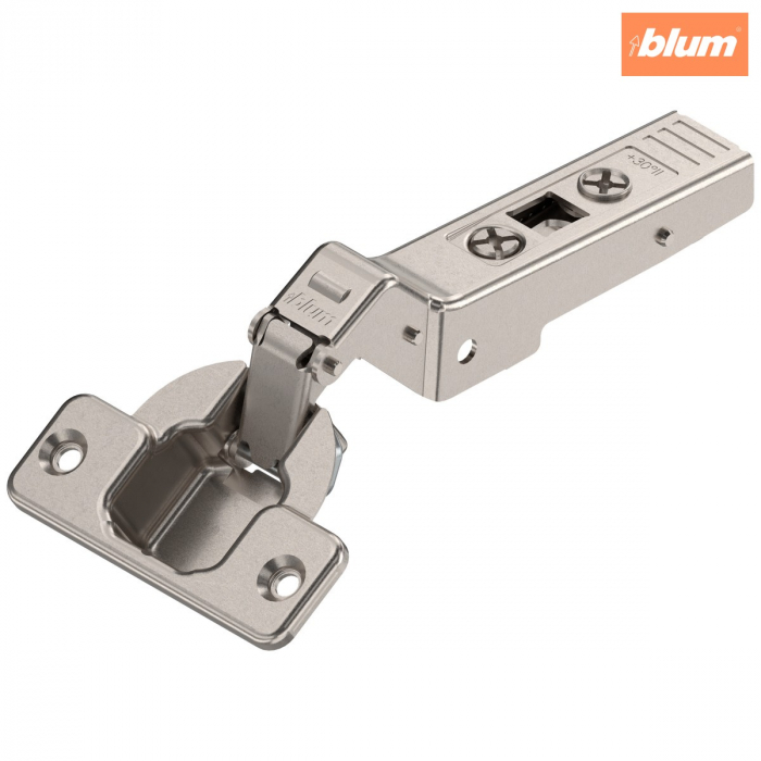 CLIP top Balama de unghi 30° II，aplicată, fără arc, Oală: şuruburi, finisaj nichelat 78A9556.T [1]