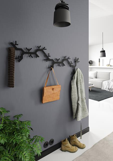 Cuier metalic negru structurat WS10-L2 [3]
