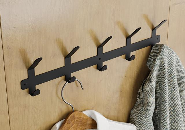 Cuier metalic negru structurat WS20-280-L2 [2]