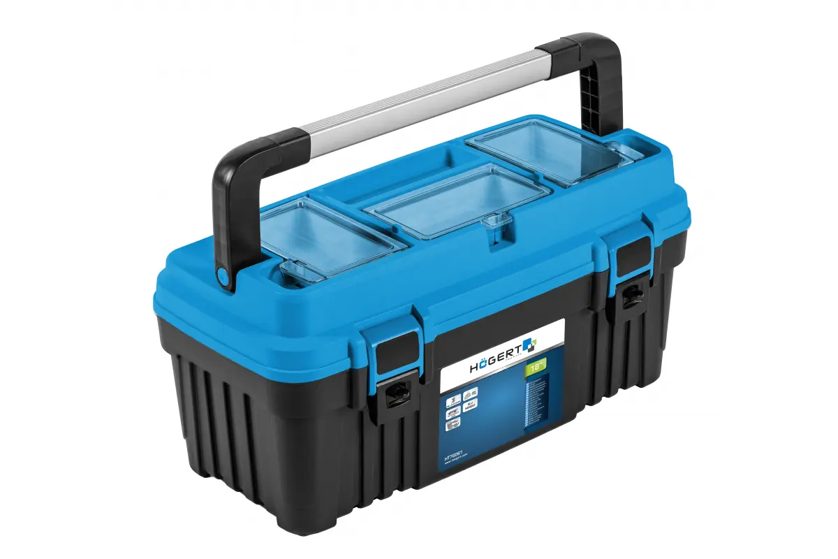 Cutie de scule 18", 470x256x238 mm, maner aluminiu HT7G061 [1]