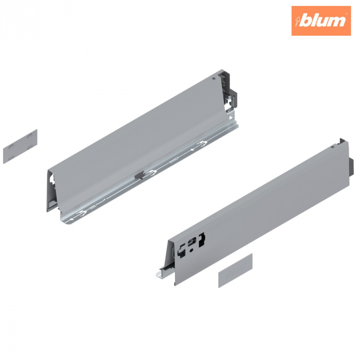 Laterală TANDEMBOX, Înălţime M (83.6 mm), NL=400 mm, dreapta+stânga, pentru TANDEMBOX antaro, finisaj R9006 gri aluminiu 378M4002SA [1]