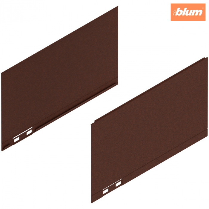 LEGRABOX Element decorativ, Înălţime C (177 mm), NL=300 mm, dreapta+stânga, finisaj noble rust 770C300AS [1]