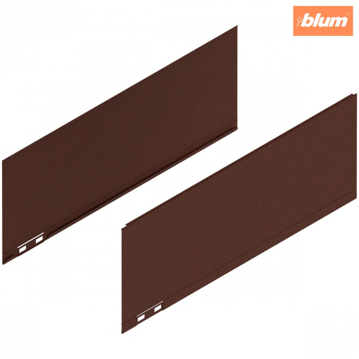 LEGRABOX Element decorativ, Înălţime C (177 mm), NL=450 mm, dreapta+stânga, finisaj noble rust 770C450AS [1]