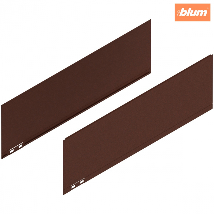 LEGRABOX Element decorativ, Înălţime C (177 mm), NL=550 mm, dreapta+stânga, finisaj noble rust 770C550AS [1]