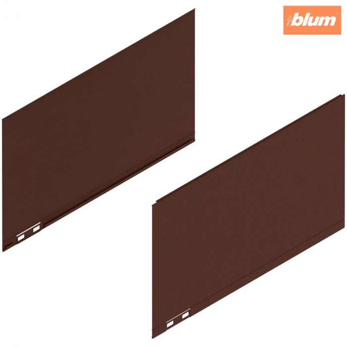 LEGRABOX Element decorativ, Înălţime F (241 mm), NL=400 mm, dreapta+stânga, finisaj noble rust 770F400AS [1]