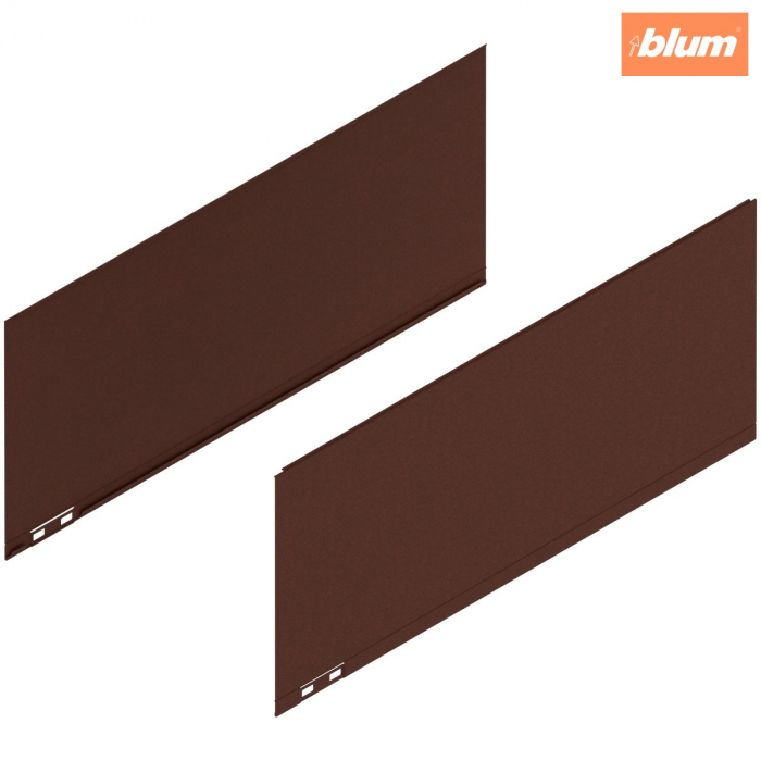 LEGRABOX Element decorativ, Înălţime F (241 mm), NL=550 mm, dreapta+stânga, finisaj noble rust 770F550AS [1]