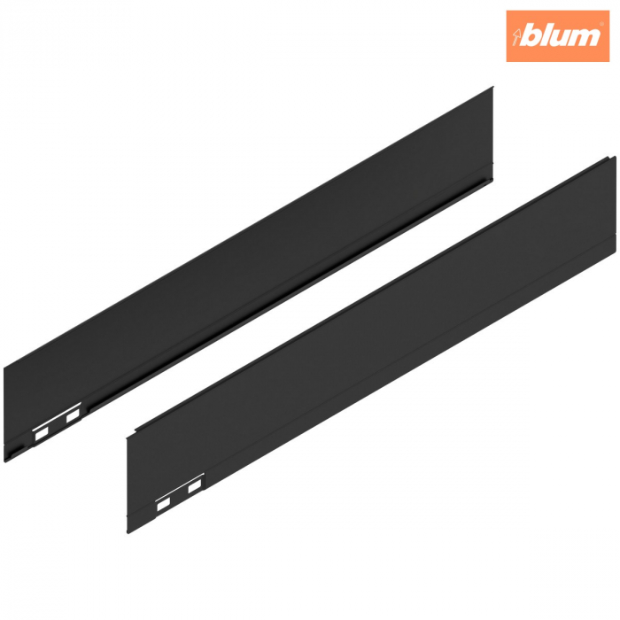 LEGRABOX Element decorativ, Înălţime M (90.5 mm), NL=500 mm, dreapta+stânga, finisaj negru-carbon mat 770M500AS [1]