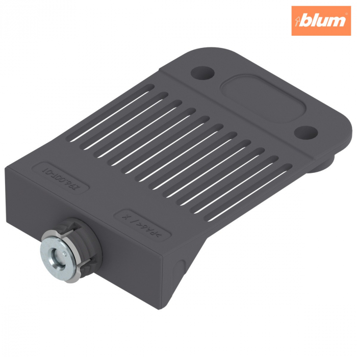 LEGRABOX Stabilizare front/fund, EXPANDO T, finisaj R7037 gri închis Z96.00T1 [1]
