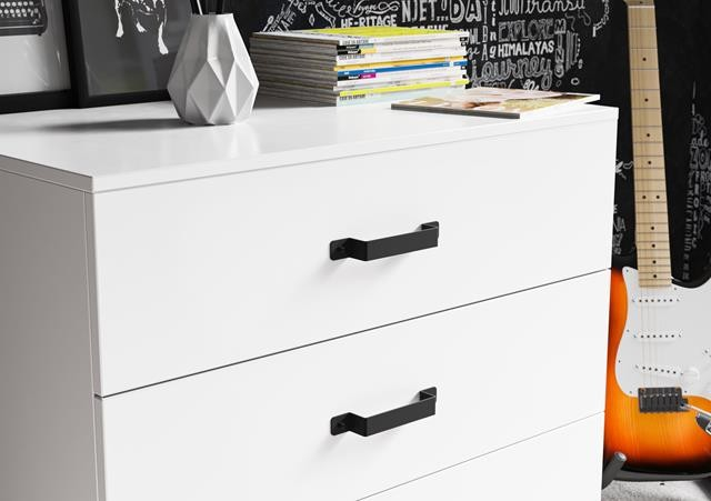Maner metalic negru supermat US36 [2]