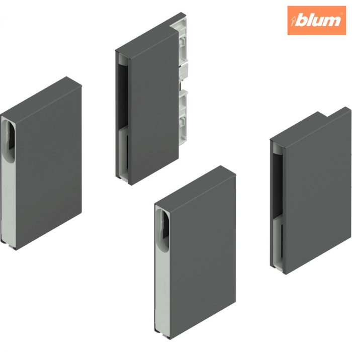 MERIVOBOX BOXCOVER, Înălţime E, în faţă/în spate, dreapta+stânga, finisaj gri-orion mat ZL4M00808 [1]